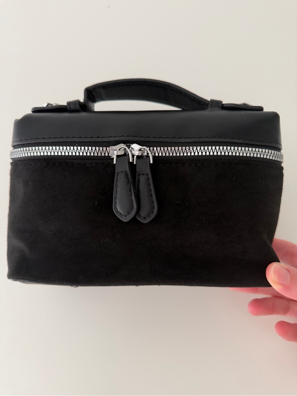 Black Vanity Crossbody Bag